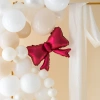 Balon foliowy Kokardki czerwone , 3 szt.