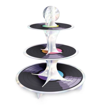 Patera na ciastka Retro Disco 34x39cm DIY