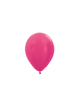 Balony Metallic Fuchsia 5", 50 szt