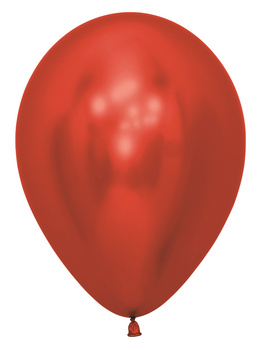 Balony Sempertex, Reflex Red 12", 50 szt