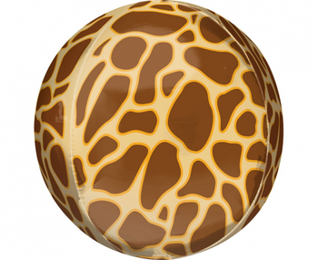   Balon foliowy ORBZ - Kula Orbz Giraffe Prin