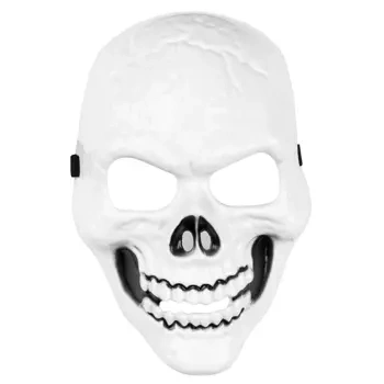 Maska Halloween Czaszka biała 26x17cm