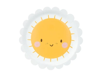 Talerzyki Słoneczko, mix, 18 cm