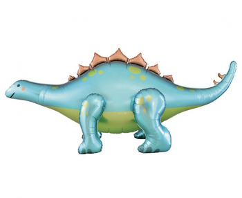 Balon foliowy Dino Stegozaur, 238x91x103 cm z pompką