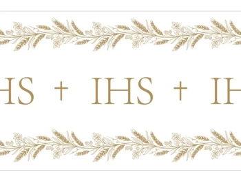 Bieżnik fizelinowy IHS, 40x500 cm.