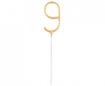 Złota cyfra 9 (zimny ogień)