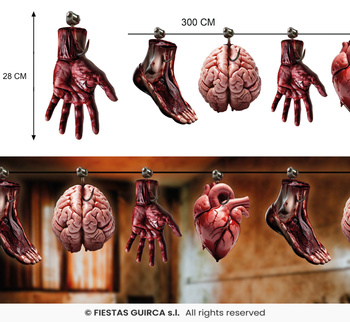 Girlanda "Organy", 300cm