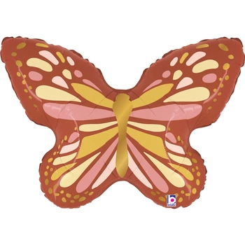 Balon foliowy Boho Butterfly 29" - 74 cm