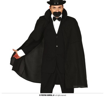 Czarna peleryna, 100 cm