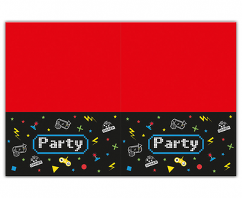 Obrus plastikowy "Gaming Party" 120x180 cm