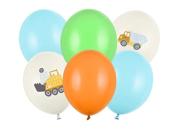 Balony 30 cm, Pojazdy budowlane