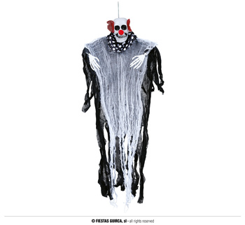 Dekoracja wisząca Klaun 80cm