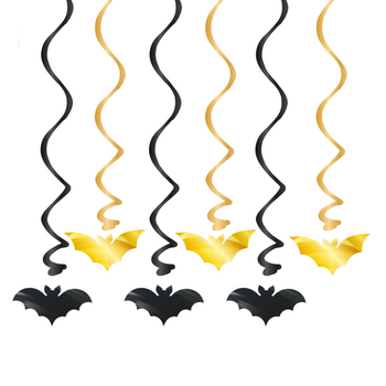 Serpentyny nietoperze 6szt