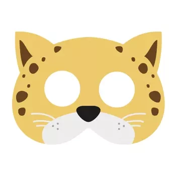 Maska filcowa Gepard