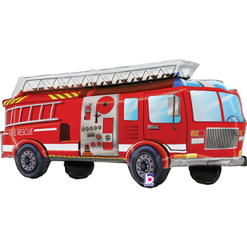 Balon foliowy Grabo 34'', Red Firetruck
