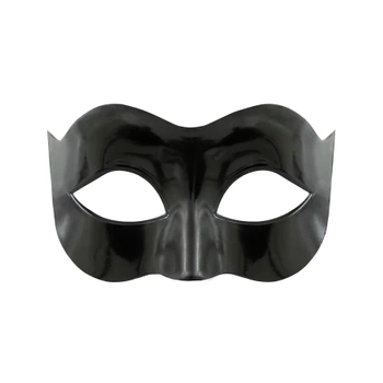 Maska karnawałowa czarna 18,5x8,5cm