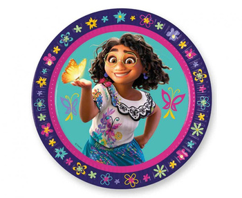 Talerzyki papierowe Encanto, next generation, 23 cm, 8 szt. (plastic-free)