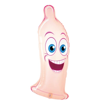 Balony foliowy Prezerwatywa 42x98cm