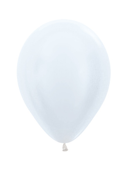 Balony Sempertex, Pearl White 10", 50 szt