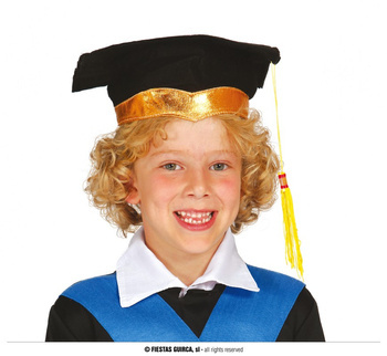 Czapka absolwenta, dziecięca