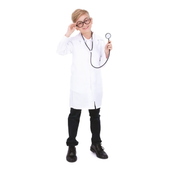 Strój Doktora dla dziecka, rozmiar 110/120