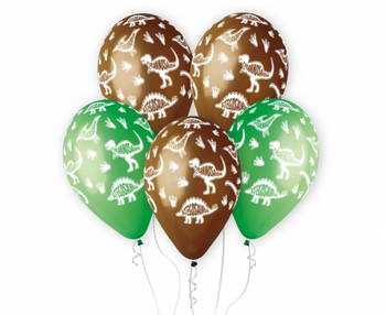 Balony Premium Hel Dinozaury - Stegosaurus, 13"/ 5 szt.
