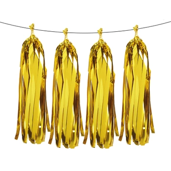 Girlanda frędzle, złota