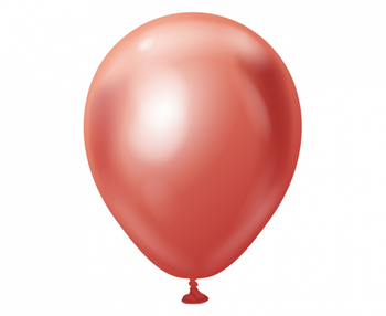 Balony Beauty&Charm, platynowe czerwone 5"/ 20 szt.