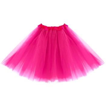 Spódniczka tiulowa fuksja 40cm