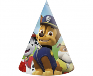 Czapeczki papierowe "Paw Patrol - Ready For Action", 6 szt.