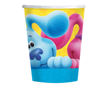 Kubeczki papierowe Blue's Clues 250 ml, 8 szt.