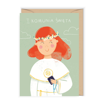 Komunia Dziewczynka
