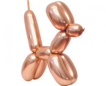 Balony do modelowania Beauty&Charm, platynowe różowo-złote, 50 szt.