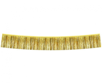 Girlanda dekoracyjna B&C, metaliczne frędzle, złota, 30x300 cm