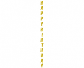 Dekoracja pionowa B&C Happy Birthday, 