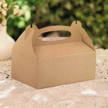 Pudełko na ciasto natural 10 szt. DIY