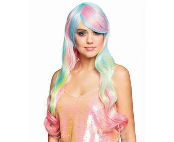 Peruka Heaven (tęczowa)