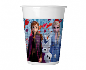 Kubeczki plastikowe Frozen 2 (Disney), 200ml, 8 szt
