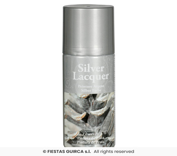 Srebrna farba w sprayu, 150ml