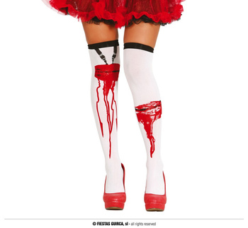 Rajstopy na Halloween we krwi