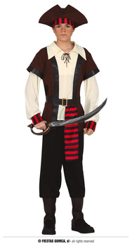 Strój Pirata, rozm 160-165 cm