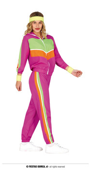 Strój Disco dres lata 80-te, 90-te, rozm. S