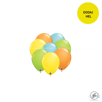 Bukiet balonowy Tropical Party 8 szt