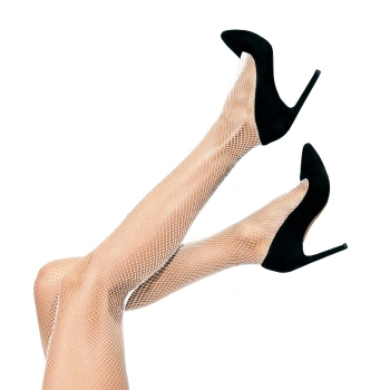 Rajstopy kabaretki białe