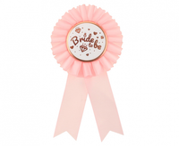 Kotylion Bride to be, jasnoróżowy