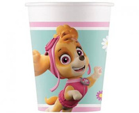 Kubeczki papierowe  Paw Patrol Skye & Everest Nickelodeon, 200ml, 8 szt. 