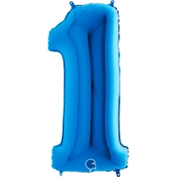 Balon foliowy Blue 1- 26"/66cm