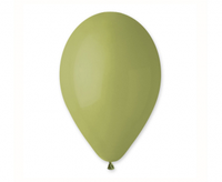 Balony G120 pastel 13" - zielone oliwkowe 98/ 50 szt.