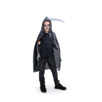 Peleryna z kapturem czarna 80cm