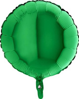 Balon Grabo 18'' Gładkie Okrągły Zielony